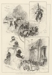 Our Artist in America, a Look round New York in the Snow